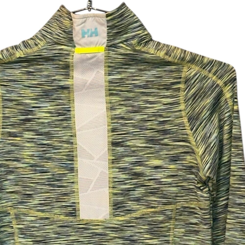 Helly Hansen Quarter Zip Pullover Performance Running Mock Neck Shirt Small - Picture 4 of 7